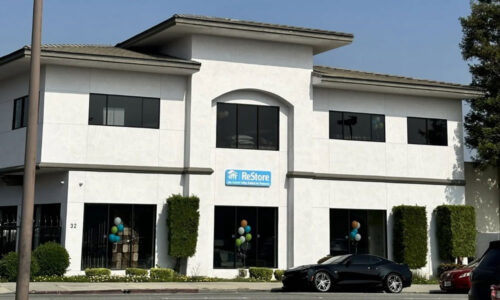 Exterior picture of the outside of the Pasadena San Gabriel Valley Restore building.